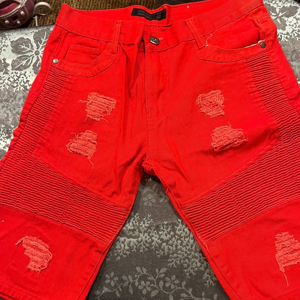 Mens Jean Shorts